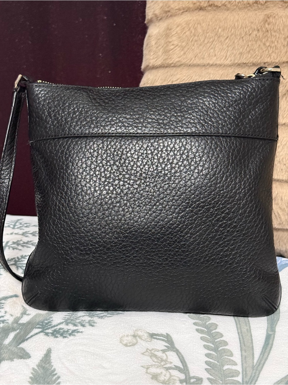 ♠️✨ Kate Spade Cobble Hill Ellen Black Leather Crossbody • Buttery Soft!✨♠️ - Picture 3 of 4